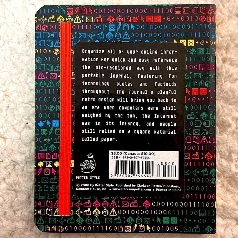 Potter "Technology" Mini Journal Notebook - Picture 4 of 7
